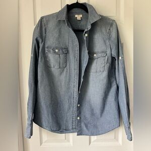 J. Crew Women’s Chambray Shirt